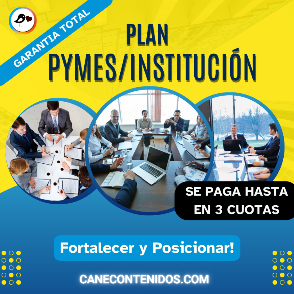 Sitio Web para Pymes e Instituciones - Cane Contenidos